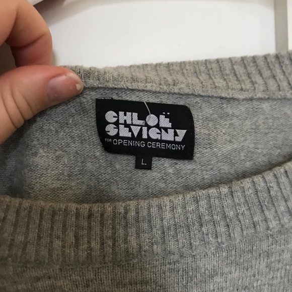 Chloe Sevigny for Opening Ceremony crop sweater - Picture 3 of 4